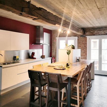 Ferienwohnung Lux Loft In The Heart Of Historic Antwerpen Exterior foto