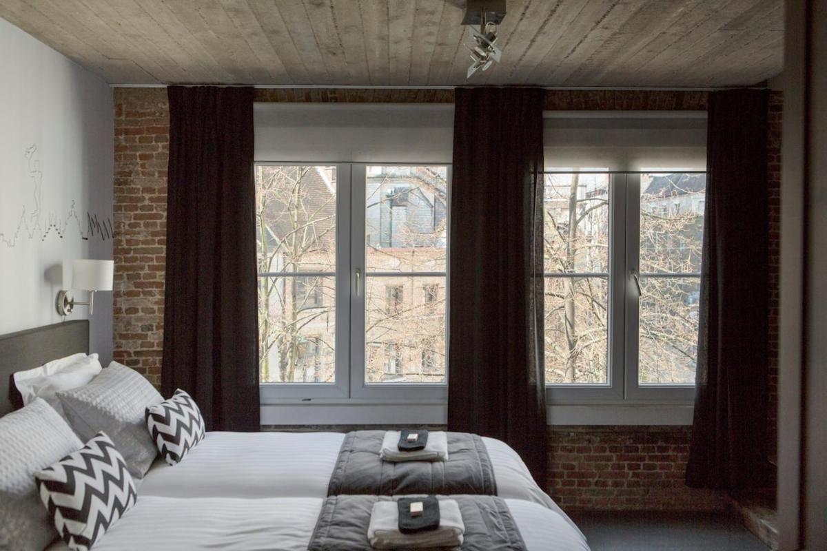 Ferienwohnung Lux Loft In The Heart Of Historic Antwerpen Exterior foto