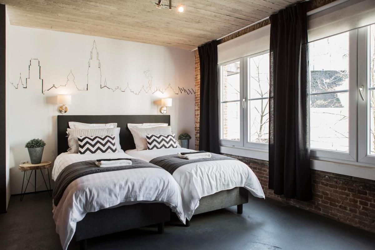 Ferienwohnung Lux Loft In The Heart Of Historic Antwerpen Exterior foto