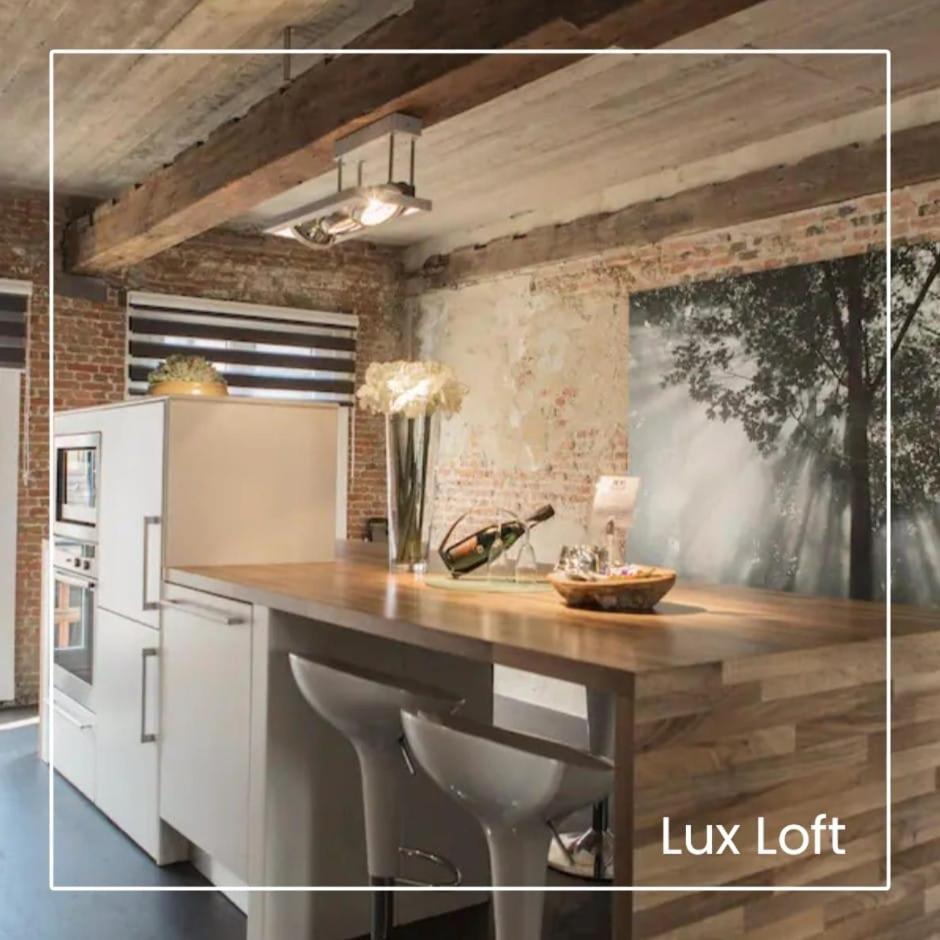 Ferienwohnung Lux Loft In The Heart Of Historic Antwerpen Exterior foto