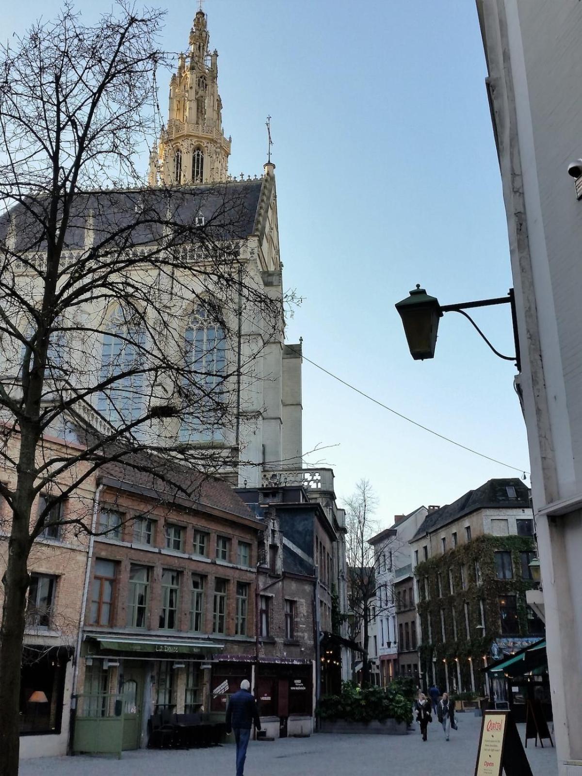 Ferienwohnung Lux Loft In The Heart Of Historic Antwerpen Exterior foto